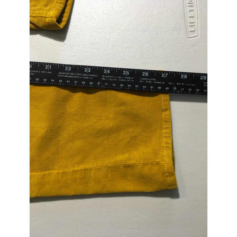 Mother Mustard Yellow Jeans Size 28 - Retro, Streetwear, Statement - Picture 8 of 9